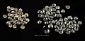Celtic treasure of Amby. 1st BC silver and gold coins, found in the Maastricht neighbourhood of Amby in 2008. Perhaps hidden in the ground by Eburones fleeing for Roman invaders.