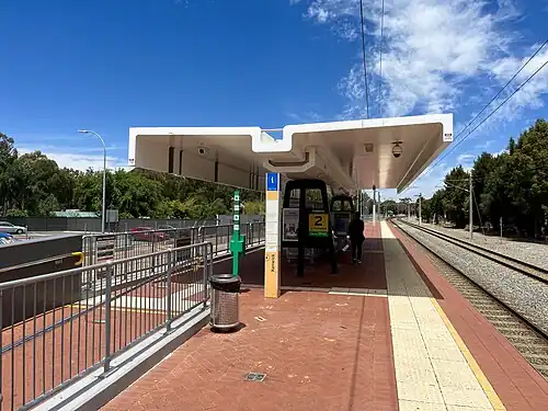 Kenwick station platform 2