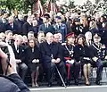 Royalty members at the funeral