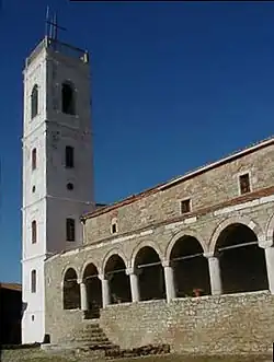 Ardenica Monastery in Ardenica, Albania.
