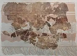 Throne room grass fresco