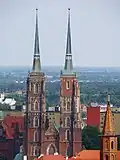 Cathedral towers