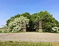 Old gateway to the estate of Hagevoort