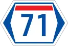 Seoul Special Metropolitan City&nbsp;Route&nbsp;71 shield}}