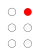 ⠈ (braille pattern dots-4)