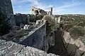Land castle of Korykos Channel along Northeast side