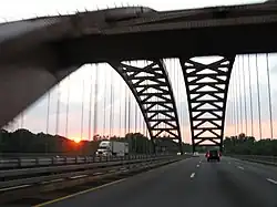 Deck of the bridge