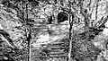 The garden in 1899. Note the "SARATOGA" engraving is already present