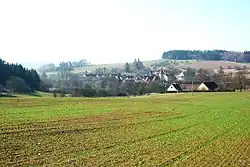 View from the north