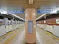Kotake-Mukaihara Station platform 3 and 4