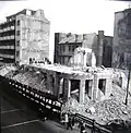 Krangova Palace during demolition