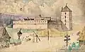 Reconstruction of the Kreva Castle