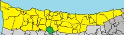 Location of Fota shown on a map