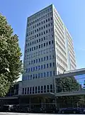 Former EBES building in Antwerp