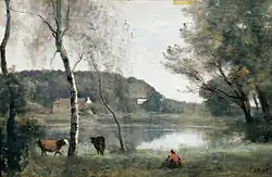 L'étang de Ville-d'Avray (c. 1865-70), National Museum of Fine Arts, Buenos Aires