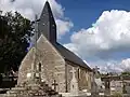 Saint-Gerbold church in La Chapelle Engerbold