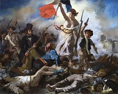 Eugène Delacroix, Liberty Leading the People, 1830