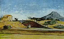 Paul Cézanne — The railway cutting