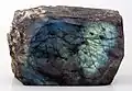 Polished labradorite from UCL Geology collections