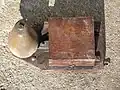Doorbell mechanism from 1884 in Andrássy Avenue, Budapest