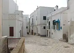View of the historical centre