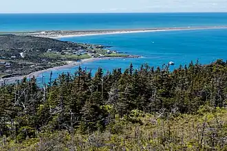 Langlade: Anse du Gouverneur cove