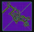 LRRRRRLLR: Fills space in a square around itself.