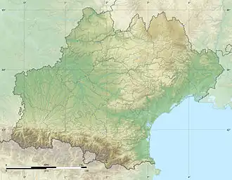 Agly is located in Occitanie