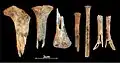 Burial 6. Perimortem fracture on long bones