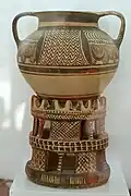 Pottery for water at the ceremony, 1350-1300 BC