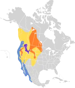 Map of range