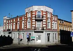 Old townhouses