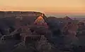 Last light on Vishnu Temple