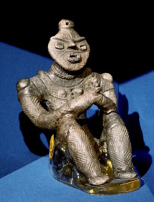 Late Jōmon clay statue, Kazahari I, Aomori Prefecture, 1500–1000 BC