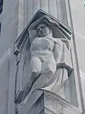 Adelphi building, London. Titled 'Inspiration', 1938