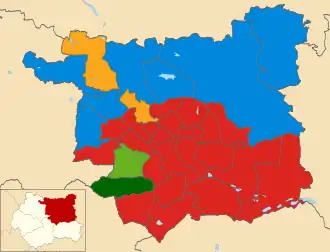 2015 results map