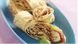 Lefserull or wrap.