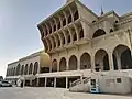 Left Side View of King Faisal Mosque in Sharjah