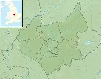 Stapleford Park is located in Leicestershire