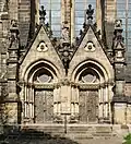Southern side portal