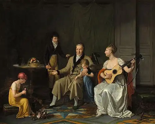 The Five Senses by Constance Marie Charpentier
