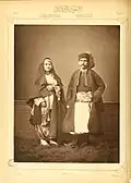 1: Muslim from Shkodër 2. Muslim lady from Shkodër