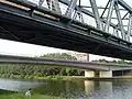 Graafsebrug and railway bridge