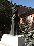 Leyla Gencer monument (opera garden)