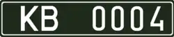 Volunteer military organisations plate