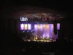 A music stage