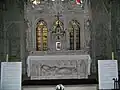 Shrine of St Martial in the church of St Michel des Lions, Limoges, where the relics have been stored since the dissolution of the abbey
