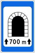 Start of tunnel