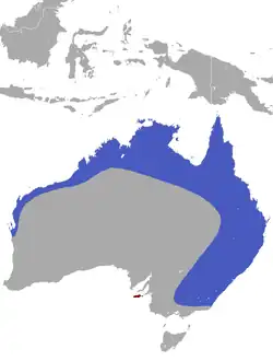 Map of range