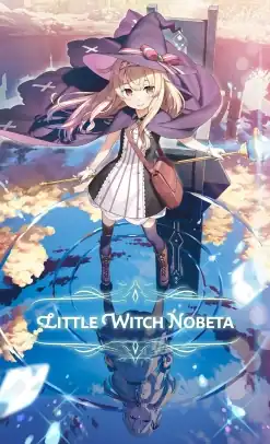 Cover art, with the protagonist Nobeta standing on water